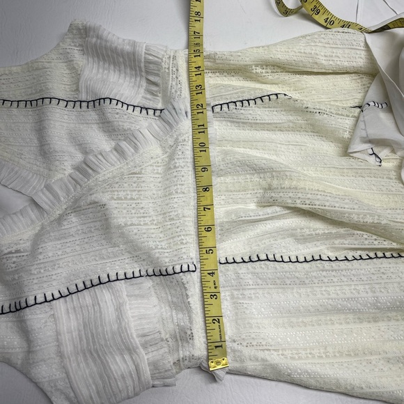 Soft Surroundings Dress Villette White Lace Summer Sz PM off white - Picture 10 of 11
